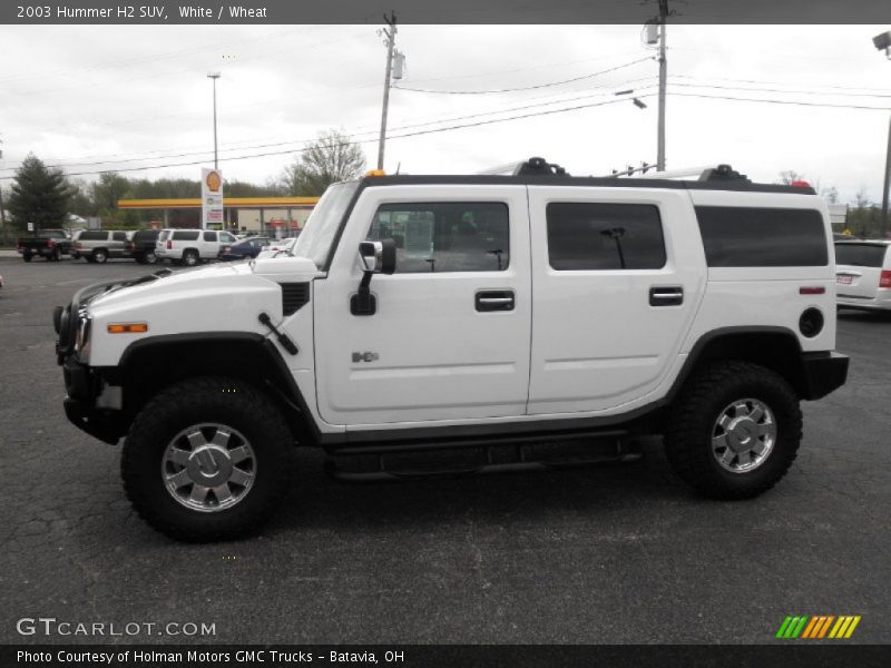  2003 H2 SUV White