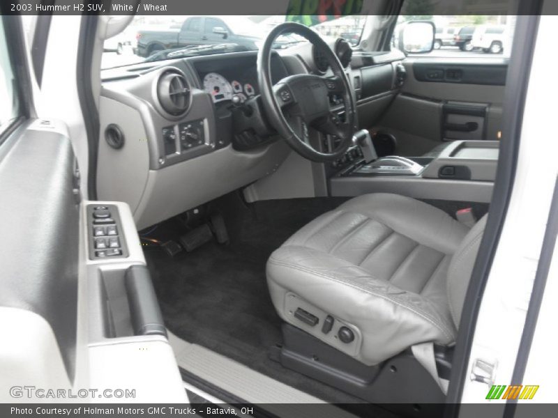 White / Wheat 2003 Hummer H2 SUV