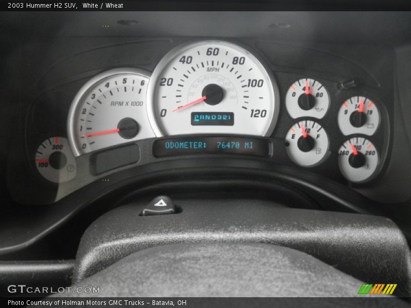  2003 H2 SUV SUV Gauges