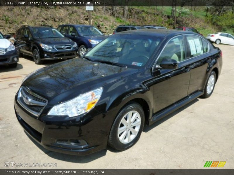 Front 3/4 View of 2012 Legacy 2.5i