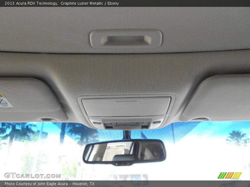 Graphite Luster Metallic / Ebony 2013 Acura RDX Technology