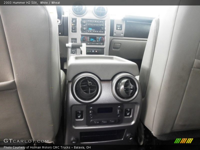 Controls of 2003 H2 SUV