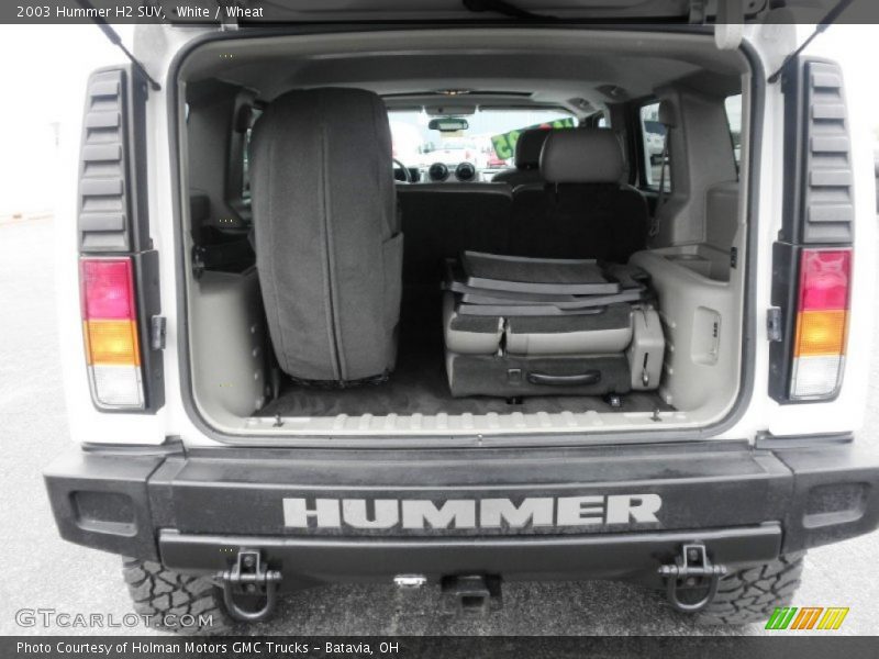  2003 H2 SUV Trunk