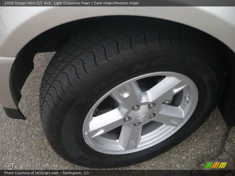 Light Graystone Pearl / Dark Khaki/Medium Khaki 2008 Dodge Nitro SLT 4x4