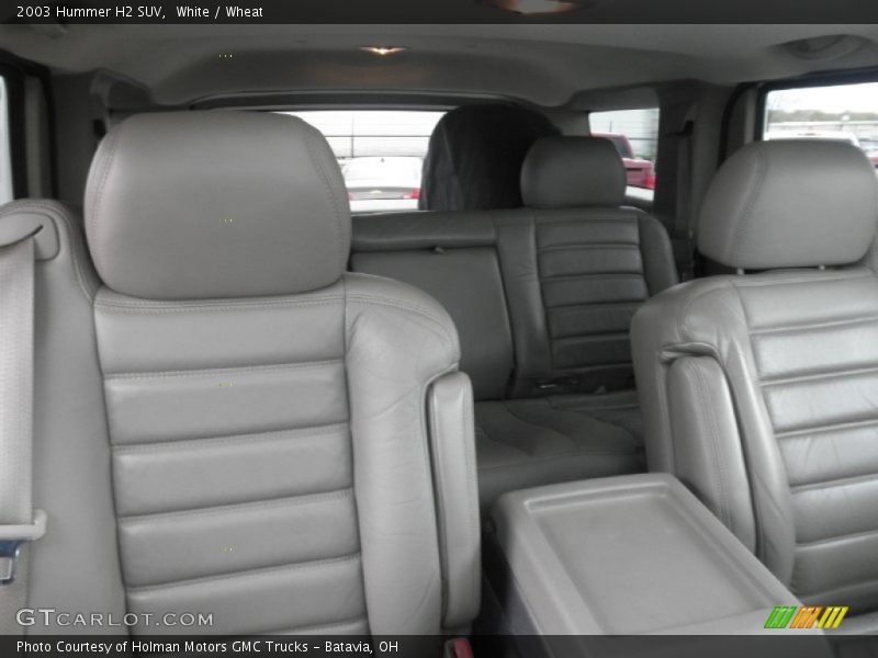  2003 H2 SUV Wheat Interior