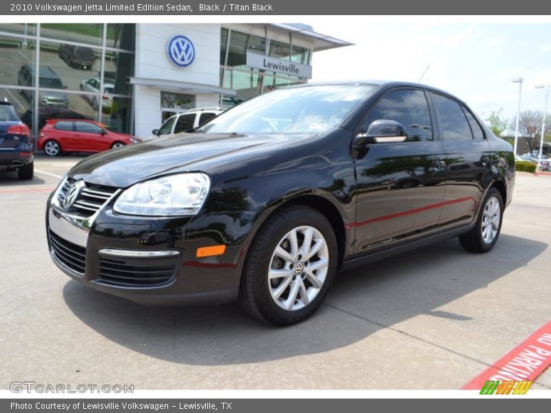 Black / Titan Black 2010 Volkswagen Jetta Limited Edition Sedan