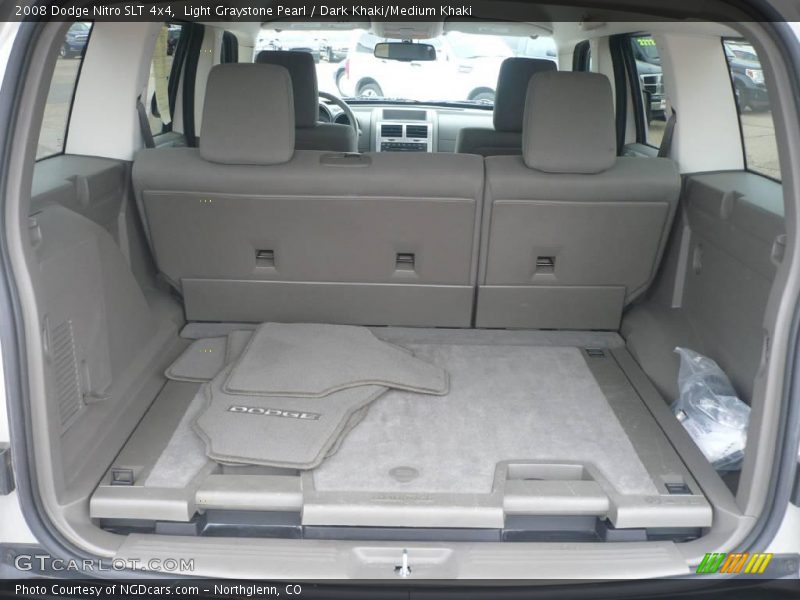 Light Graystone Pearl / Dark Khaki/Medium Khaki 2008 Dodge Nitro SLT 4x4