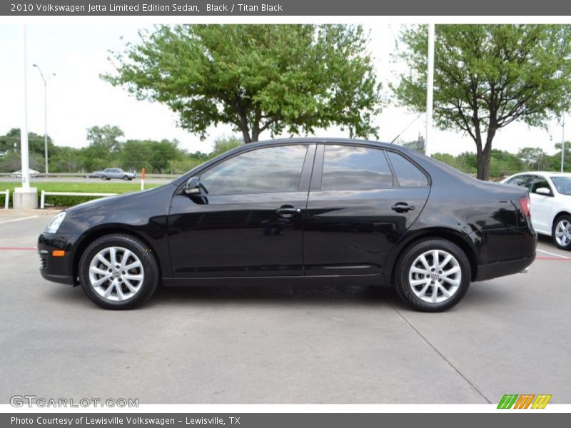 Black / Titan Black 2010 Volkswagen Jetta Limited Edition Sedan
