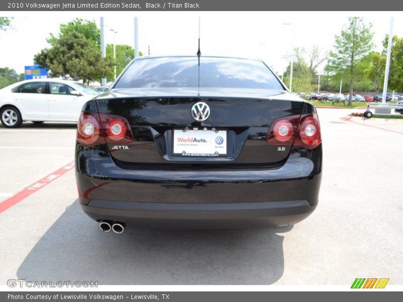 Black / Titan Black 2010 Volkswagen Jetta Limited Edition Sedan