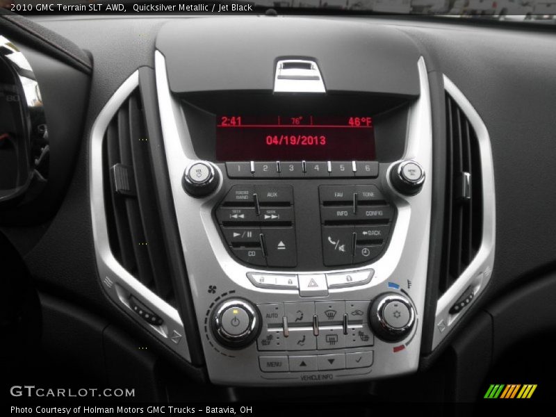 Quicksilver Metallic / Jet Black 2010 GMC Terrain SLT AWD