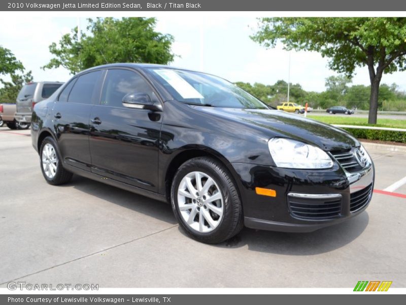 Black / Titan Black 2010 Volkswagen Jetta Limited Edition Sedan