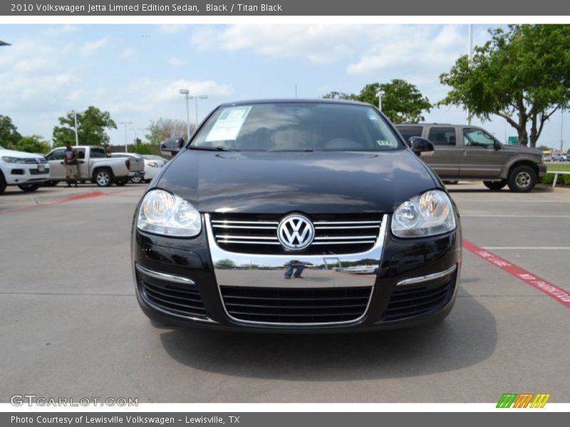 Black / Titan Black 2010 Volkswagen Jetta Limited Edition Sedan