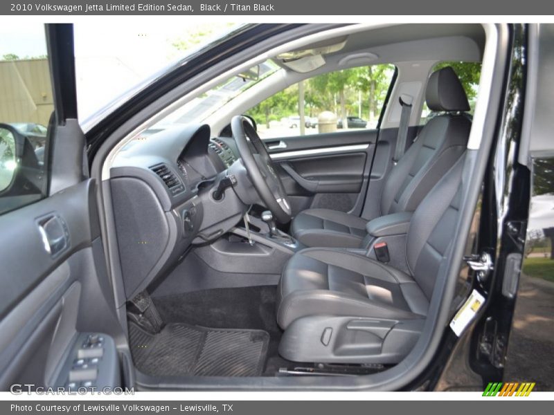 Black / Titan Black 2010 Volkswagen Jetta Limited Edition Sedan