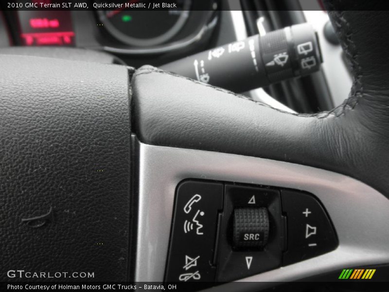 Quicksilver Metallic / Jet Black 2010 GMC Terrain SLT AWD
