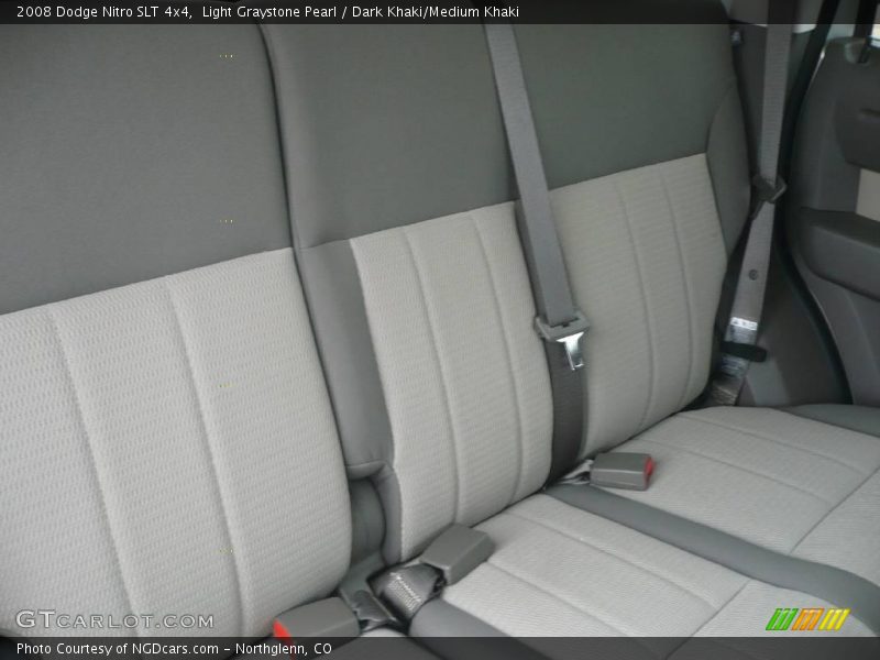 Light Graystone Pearl / Dark Khaki/Medium Khaki 2008 Dodge Nitro SLT 4x4