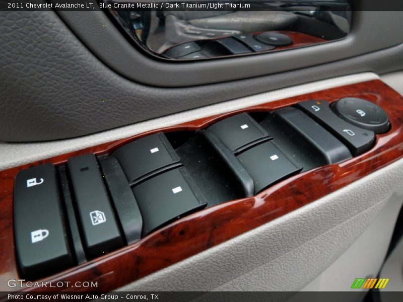 Blue Granite Metallic / Dark Titanium/Light Titanium 2011 Chevrolet Avalanche LT