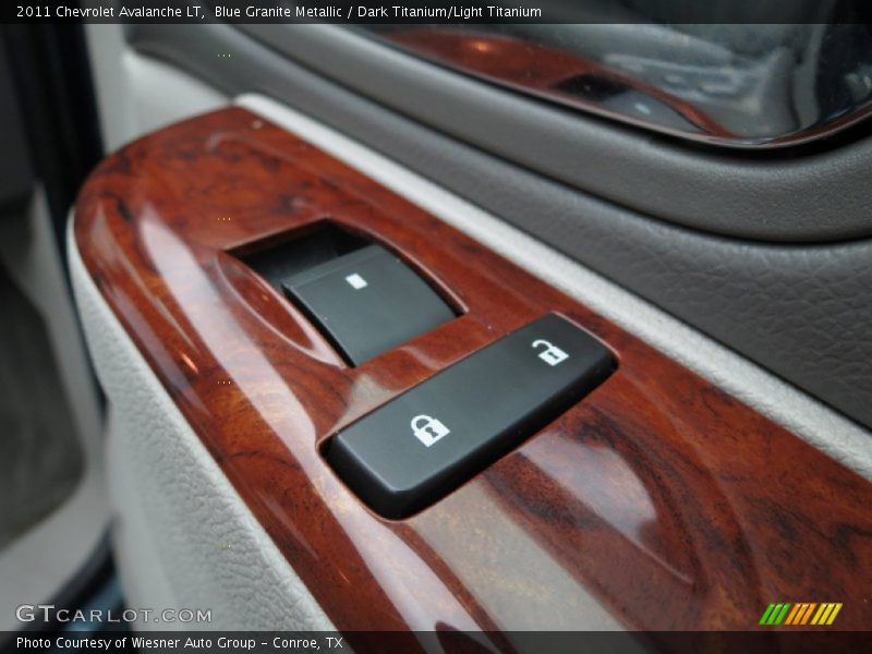 Blue Granite Metallic / Dark Titanium/Light Titanium 2011 Chevrolet Avalanche LT