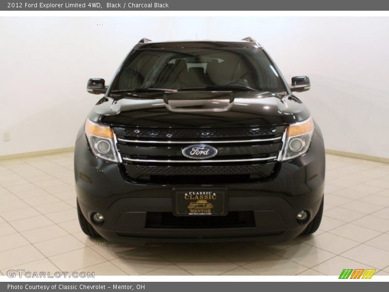 Black / Charcoal Black 2012 Ford Explorer Limited 4WD