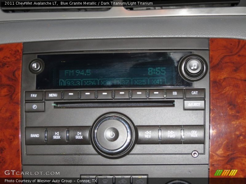 Audio System of 2011 Avalanche LT