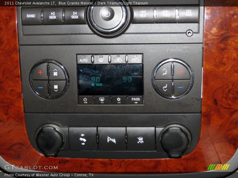 Blue Granite Metallic / Dark Titanium/Light Titanium 2011 Chevrolet Avalanche LT