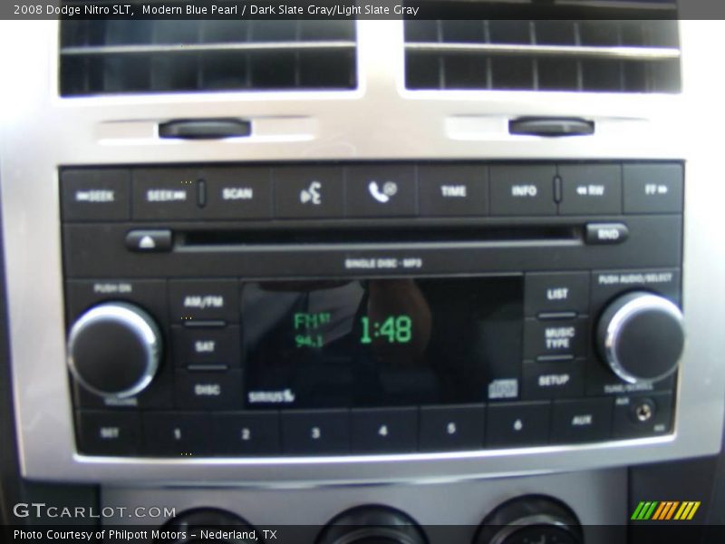 Modern Blue Pearl / Dark Slate Gray/Light Slate Gray 2008 Dodge Nitro SLT