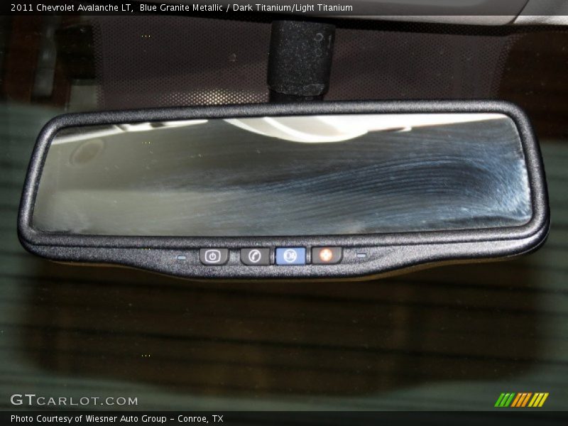 Blue Granite Metallic / Dark Titanium/Light Titanium 2011 Chevrolet Avalanche LT