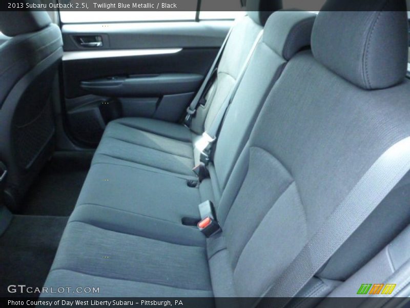 Twilight Blue Metallic / Black 2013 Subaru Outback 2.5i