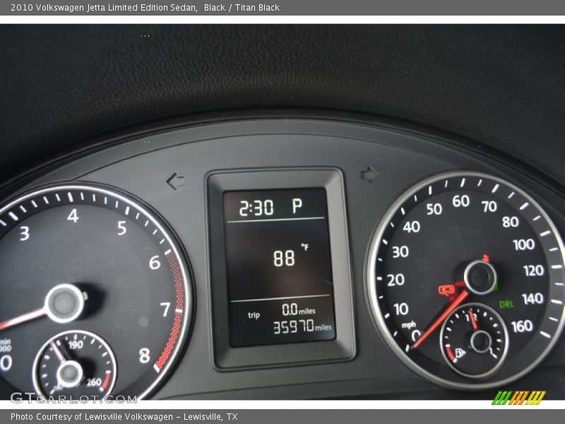 Black / Titan Black 2010 Volkswagen Jetta Limited Edition Sedan