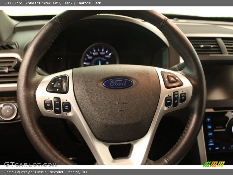 Black / Charcoal Black 2012 Ford Explorer Limited 4WD