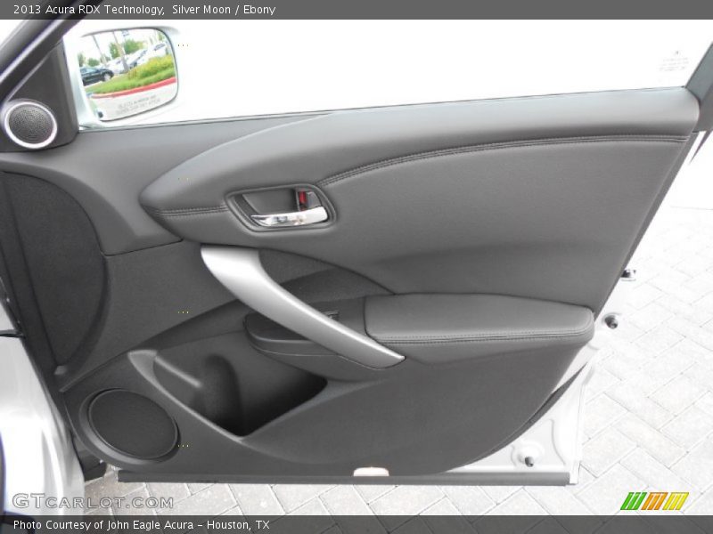 Silver Moon / Ebony 2013 Acura RDX Technology