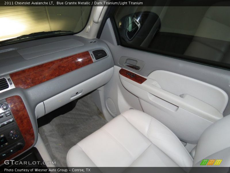 Blue Granite Metallic / Dark Titanium/Light Titanium 2011 Chevrolet Avalanche LT