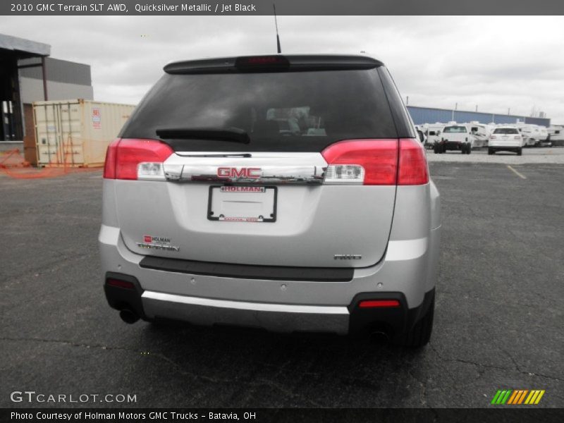 Quicksilver Metallic / Jet Black 2010 GMC Terrain SLT AWD