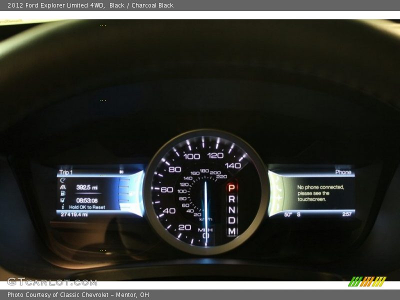 Black / Charcoal Black 2012 Ford Explorer Limited 4WD