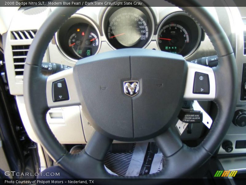 Modern Blue Pearl / Dark Slate Gray/Light Slate Gray 2008 Dodge Nitro SLT