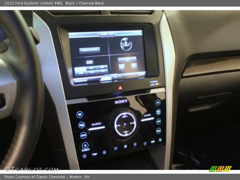 Black / Charcoal Black 2012 Ford Explorer Limited 4WD