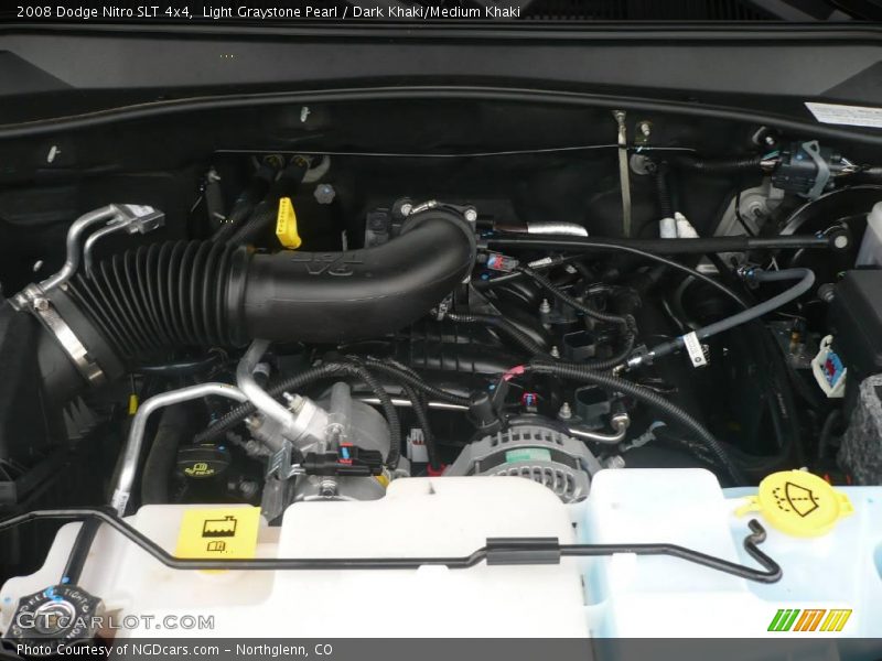 Light Graystone Pearl / Dark Khaki/Medium Khaki 2008 Dodge Nitro SLT 4x4