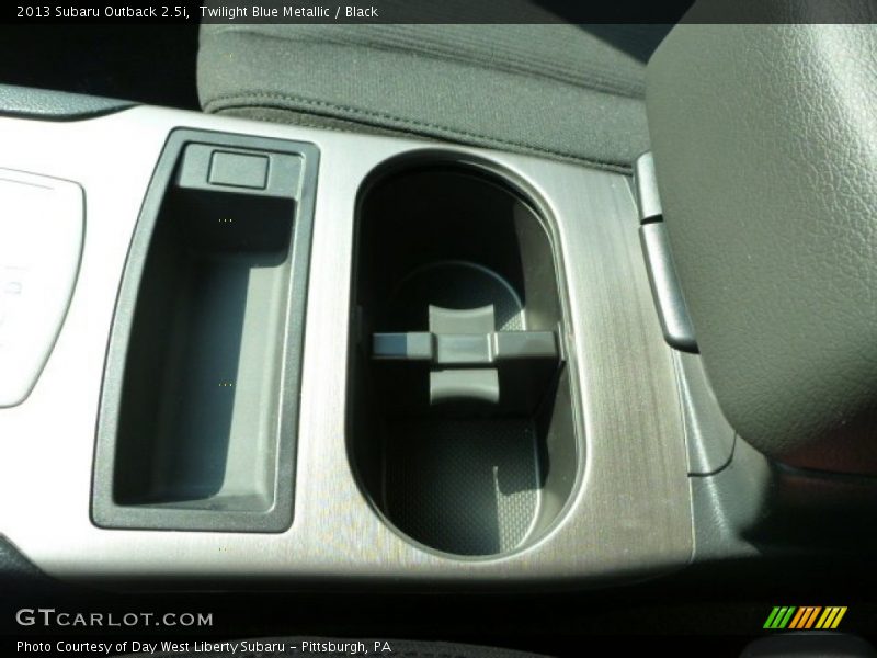 Twilight Blue Metallic / Black 2013 Subaru Outback 2.5i