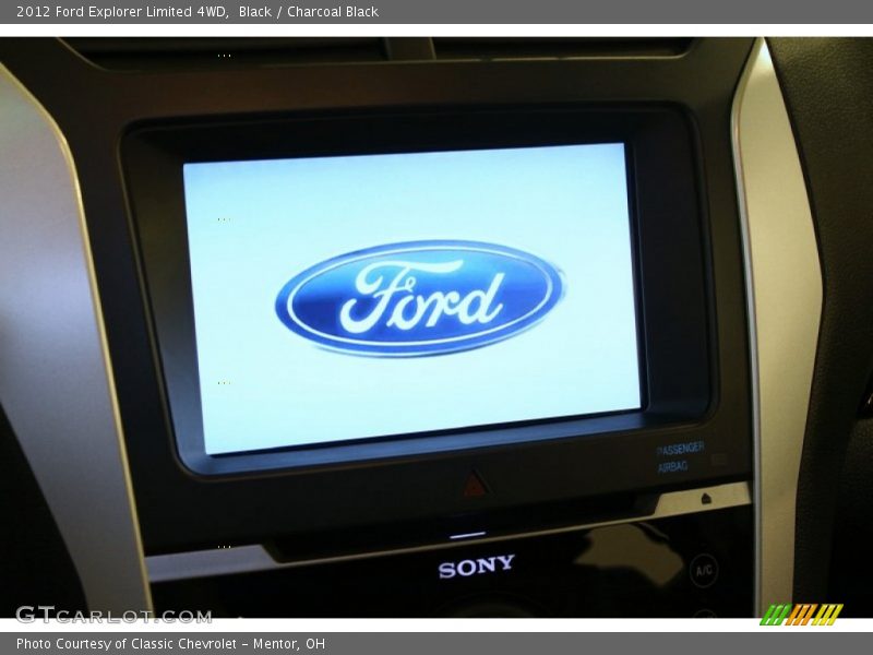 Black / Charcoal Black 2012 Ford Explorer Limited 4WD