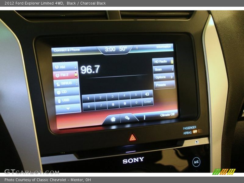 Black / Charcoal Black 2012 Ford Explorer Limited 4WD