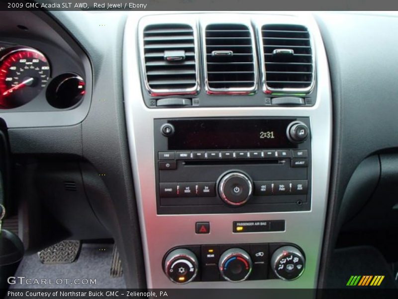 Red Jewel / Ebony 2009 GMC Acadia SLT AWD