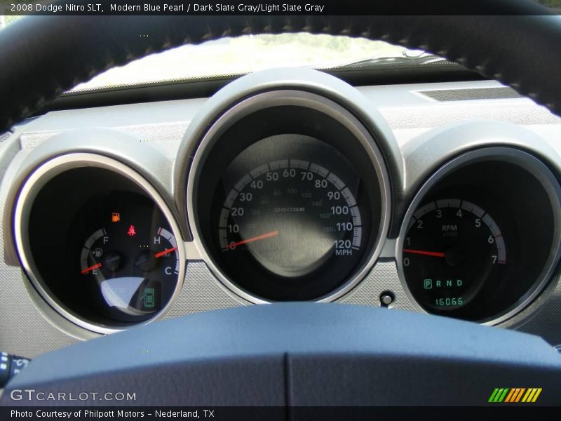 Modern Blue Pearl / Dark Slate Gray/Light Slate Gray 2008 Dodge Nitro SLT