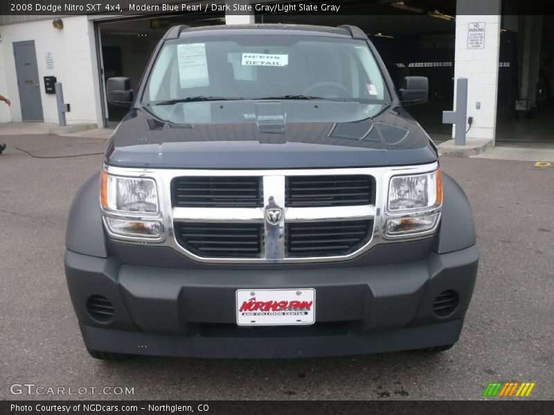 Modern Blue Pearl / Dark Slate Gray/Light Slate Gray 2008 Dodge Nitro SXT 4x4