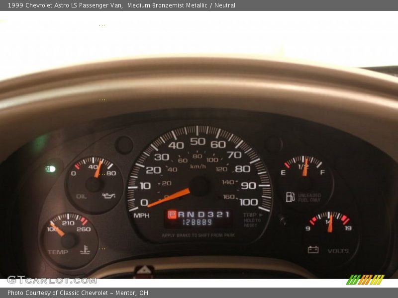 Medium Bronzemist Metallic / Neutral 1999 Chevrolet Astro LS Passenger Van