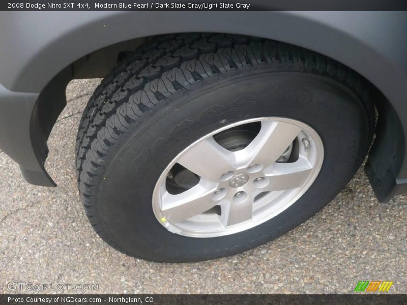 Modern Blue Pearl / Dark Slate Gray/Light Slate Gray 2008 Dodge Nitro SXT 4x4