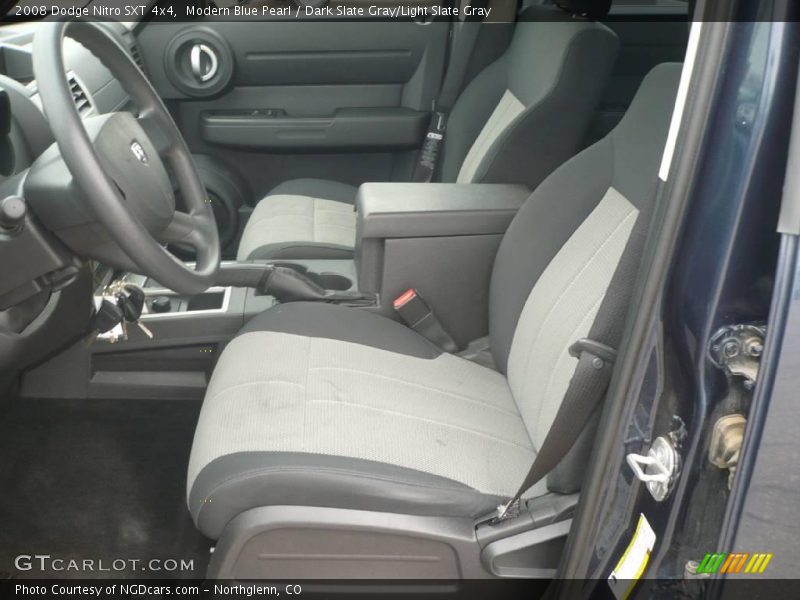 Modern Blue Pearl / Dark Slate Gray/Light Slate Gray 2008 Dodge Nitro SXT 4x4