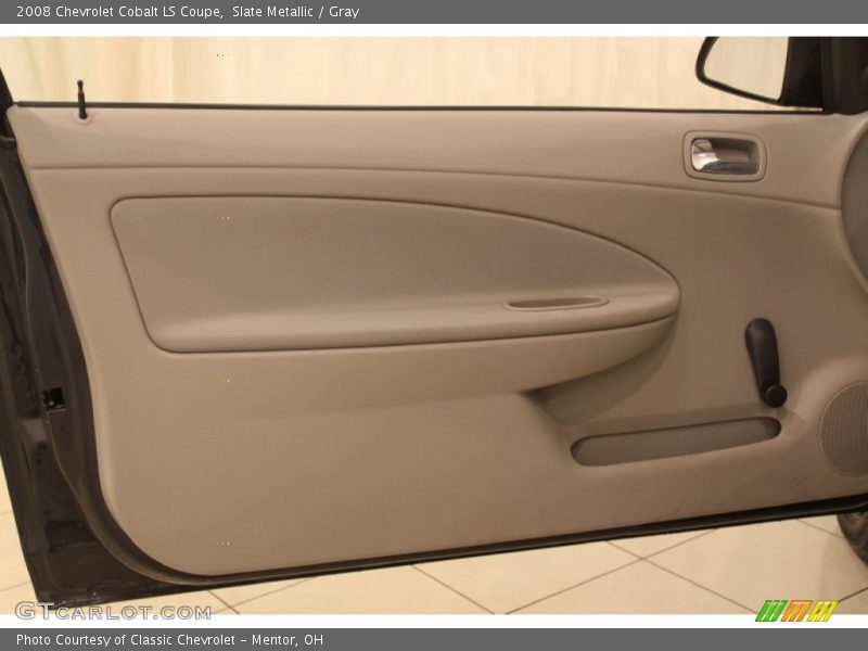Slate Metallic / Gray 2008 Chevrolet Cobalt LS Coupe