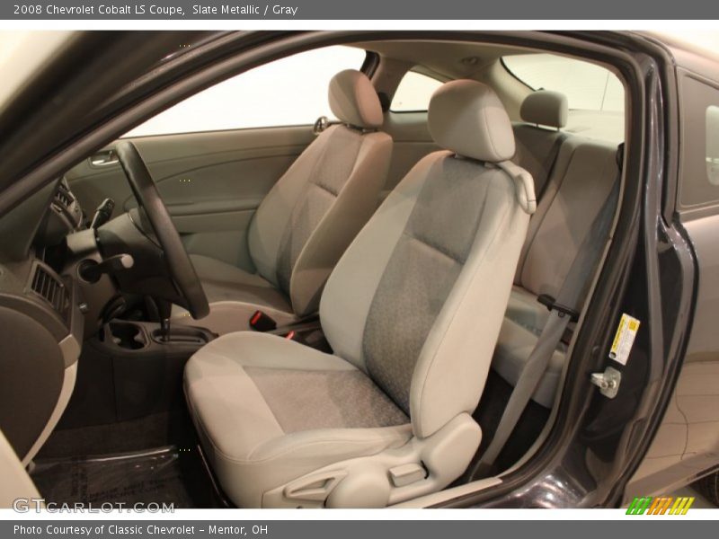 Slate Metallic / Gray 2008 Chevrolet Cobalt LS Coupe