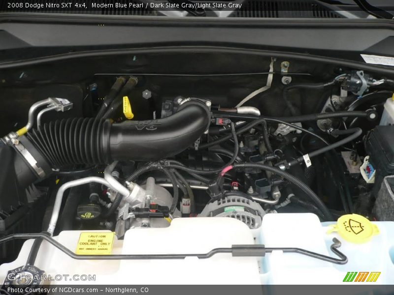 Modern Blue Pearl / Dark Slate Gray/Light Slate Gray 2008 Dodge Nitro SXT 4x4