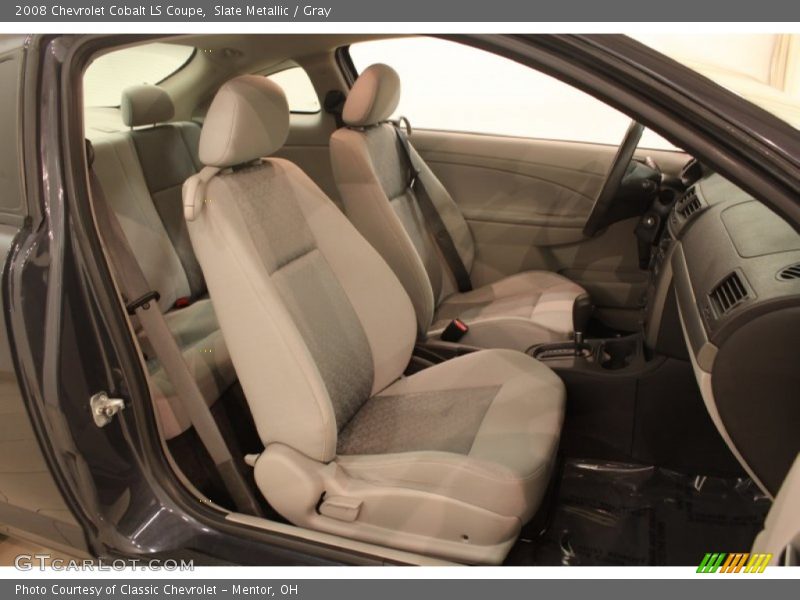 Slate Metallic / Gray 2008 Chevrolet Cobalt LS Coupe