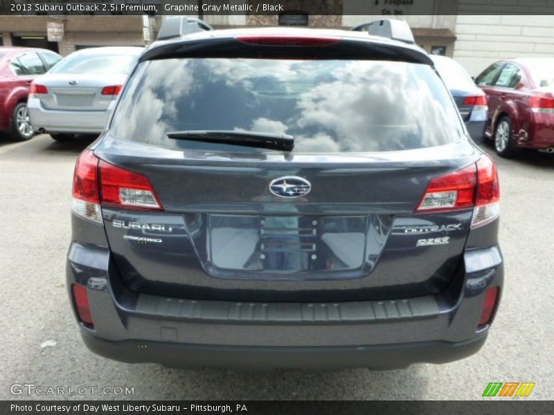 Graphite Gray Metallic / Black 2013 Subaru Outback 2.5i Premium